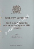 Book cover of Railway Accident - Report on the Collision that occurred on 11th September 1986 at Bridgeton in the Scottish Region of British Railways by Department of Transport
